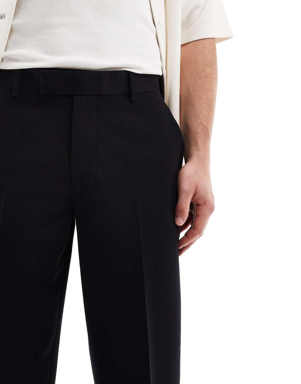 ASOS DESIGN smart oversized tapered pants Product Image