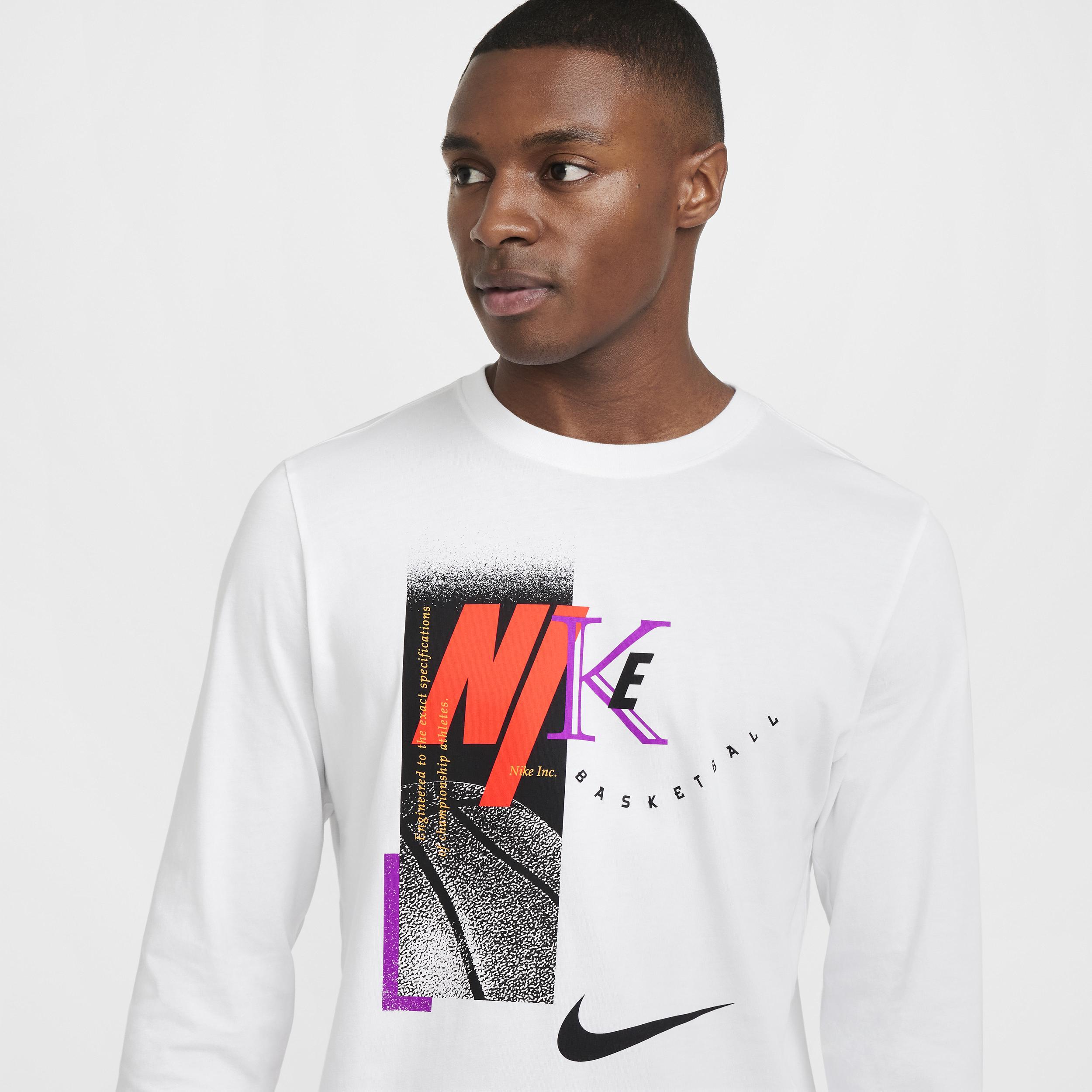 Nike Mens Long-Sleeve Basketball T-Shirt Product Image
