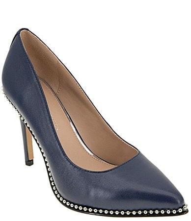 BCBGeneration Holli Leather Ball Chain Welt Pumps Product Image