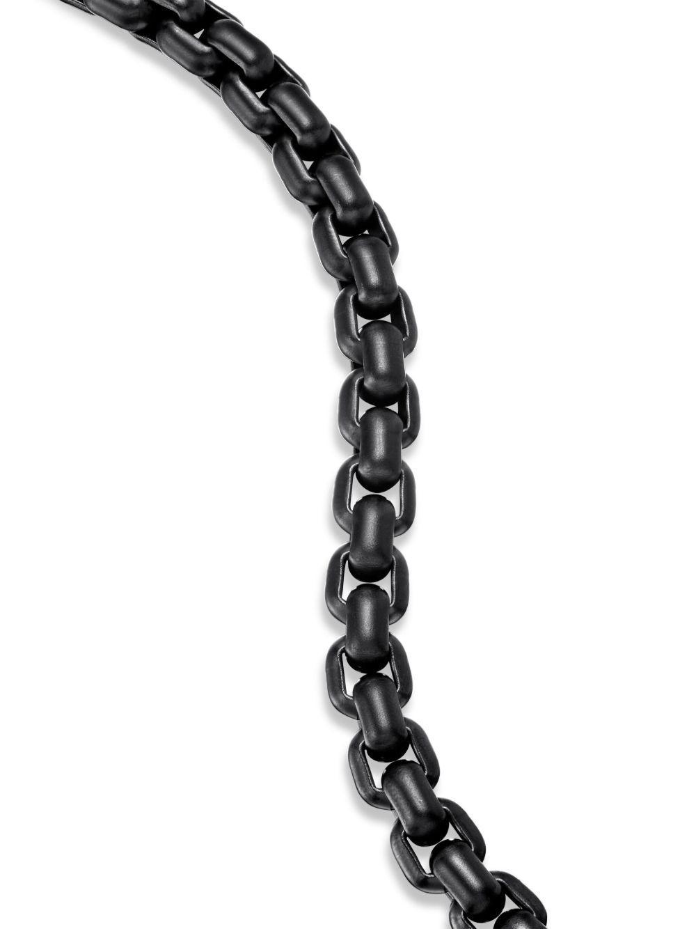 sterling silver Box Chain bracelet (7.3mm) Product Image