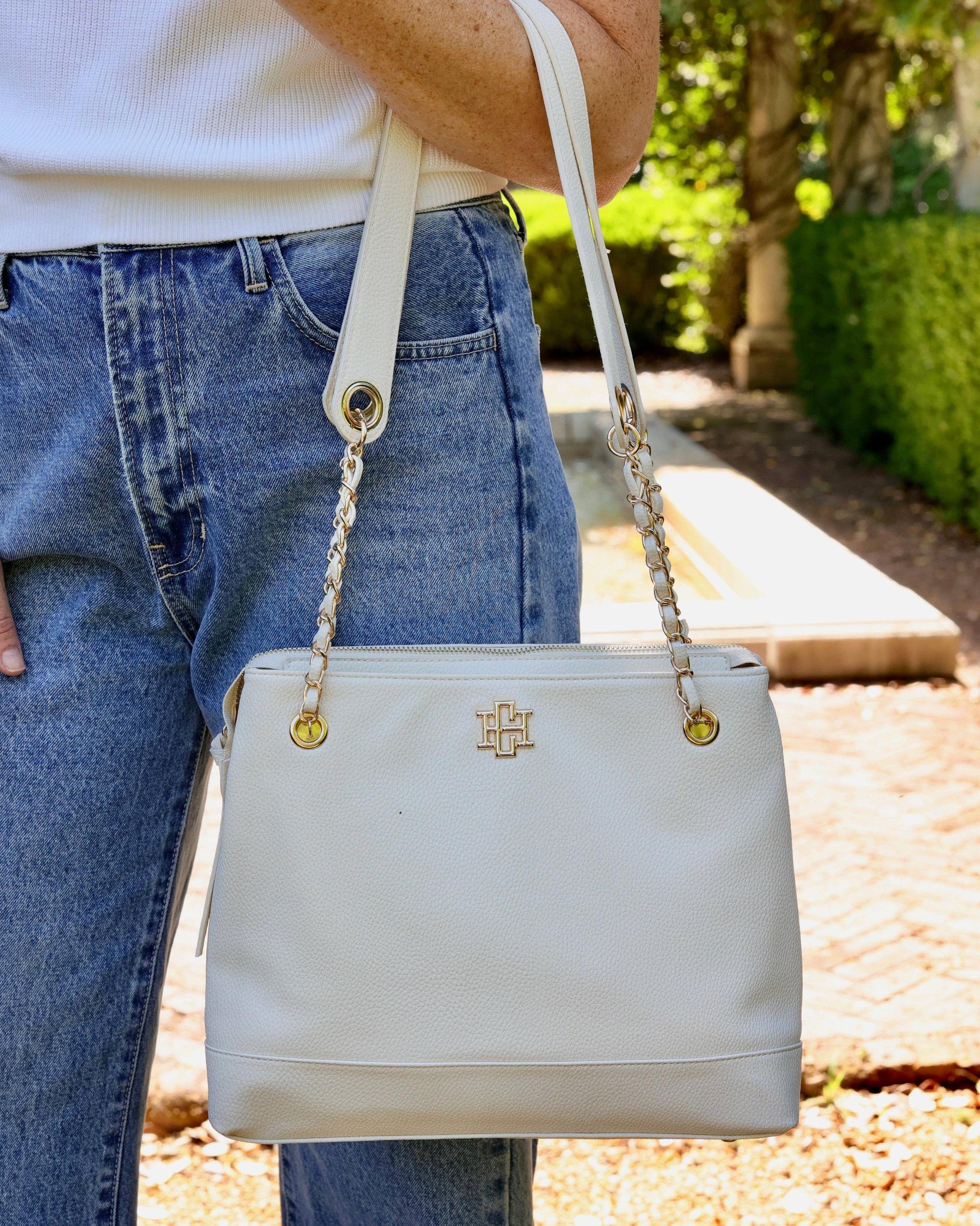Teegan Tote Cream Product Image
