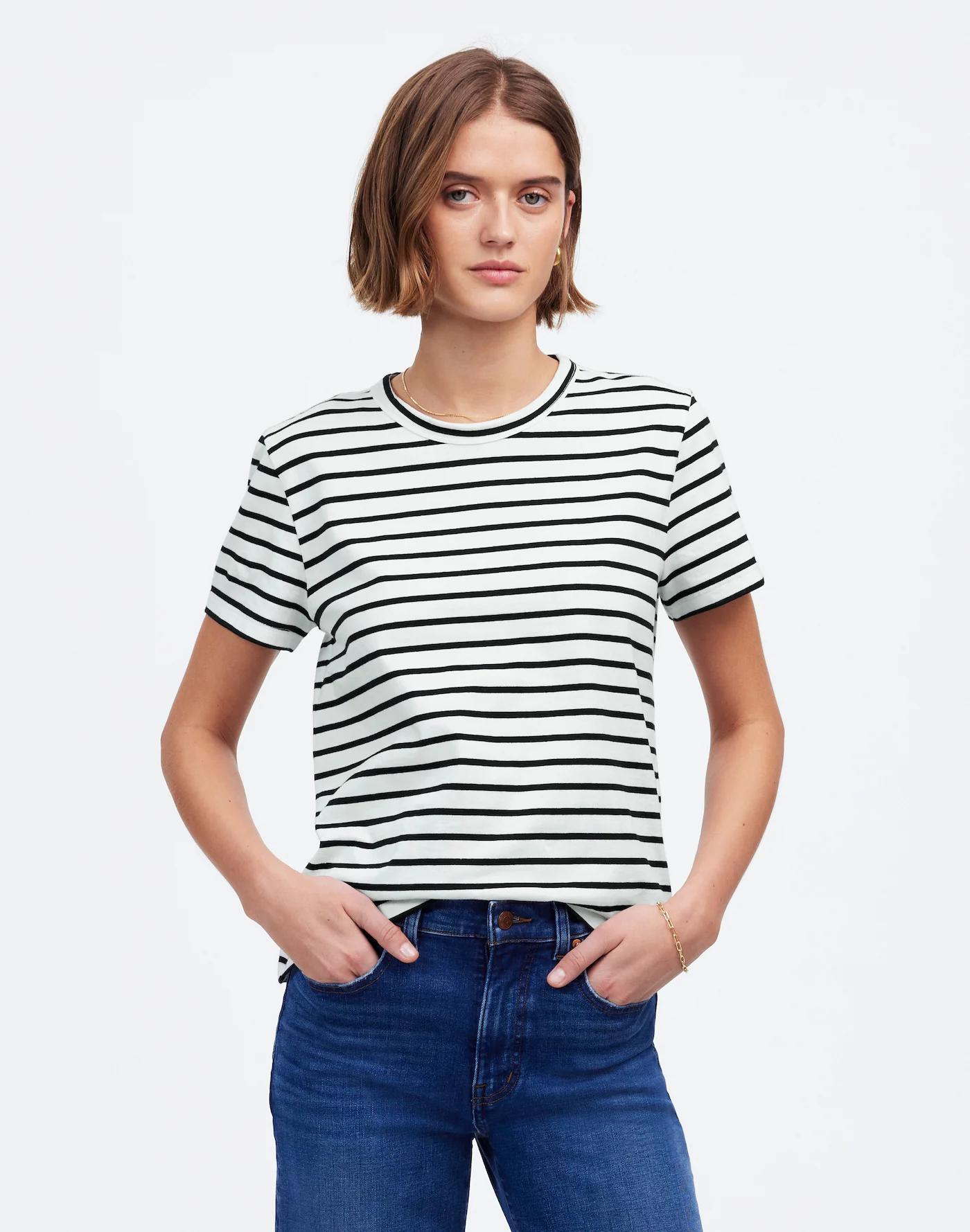 Cotton Perfect Crewneck Tee Product Image