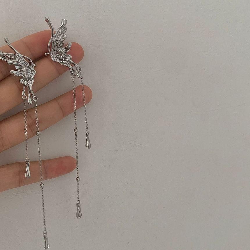 Butterfly Chain Alloy Ear Cuff Product Image