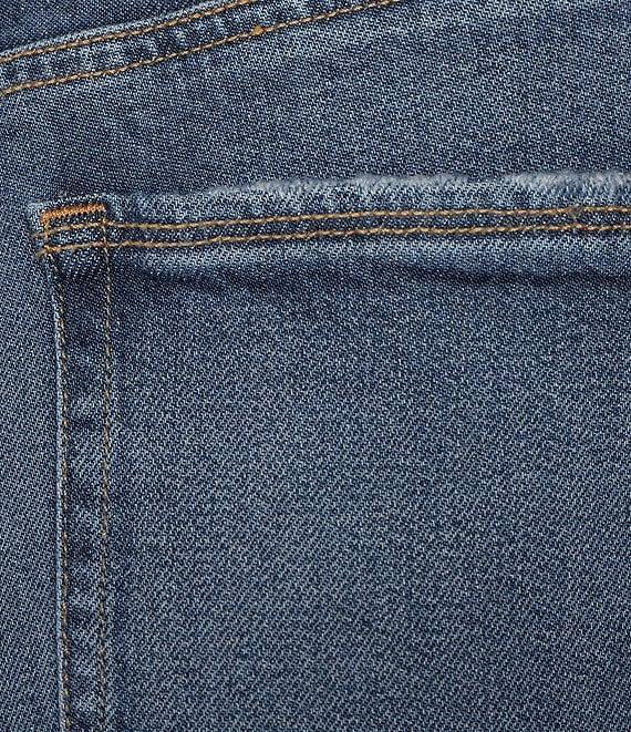 Good American Soft Tech Good Waist High Rise Cropped Palazzo Jeans Product Image