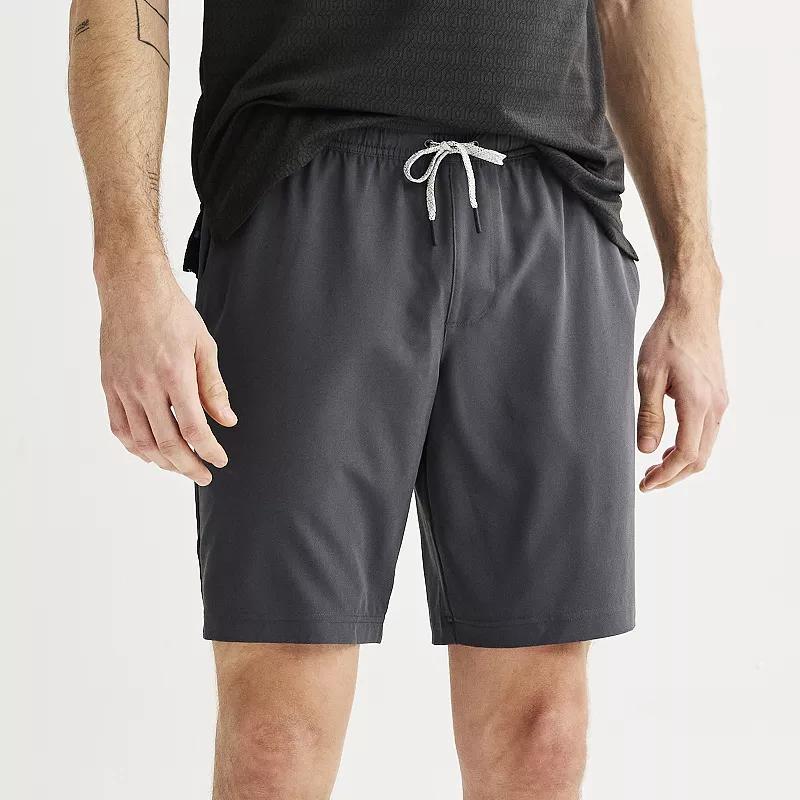 Men's FLX Core Dynamic 9-Inch Stretch Lined Shorts, Size: Small, Mineral Black Product Image