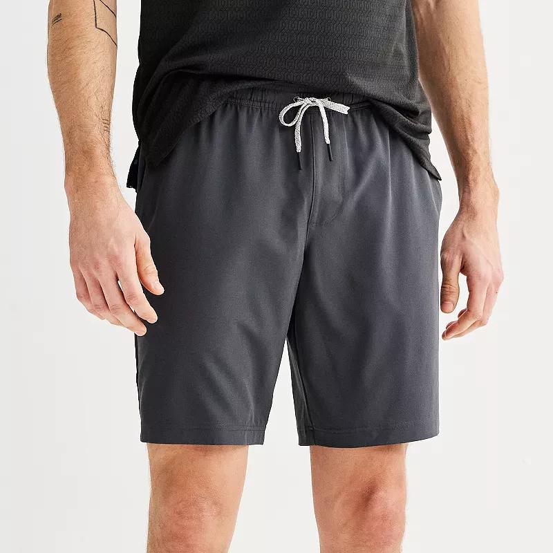 Men's FLX Core Dynamic 9-Inch Stretch Lined Shorts, Size: Small, Mineral Black Product Image