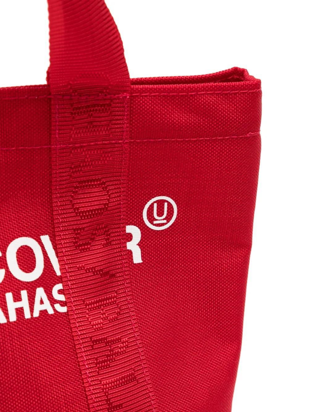 logo-print canvas tote bag Product Image