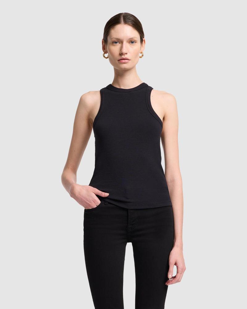 Ribbed Racerback Tank Product Image