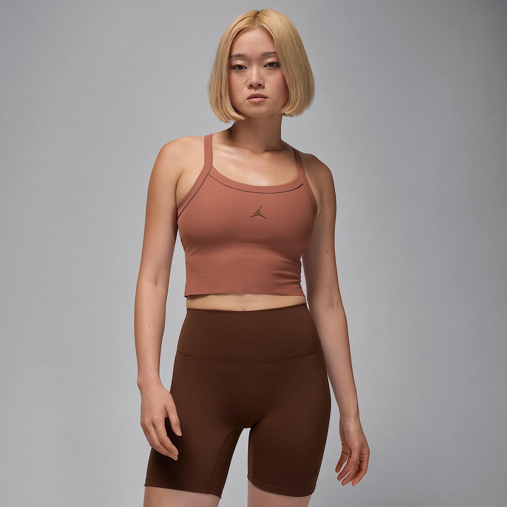 Jordan Sport Women's Dri-FIT Ribbed Tank Top Product Image