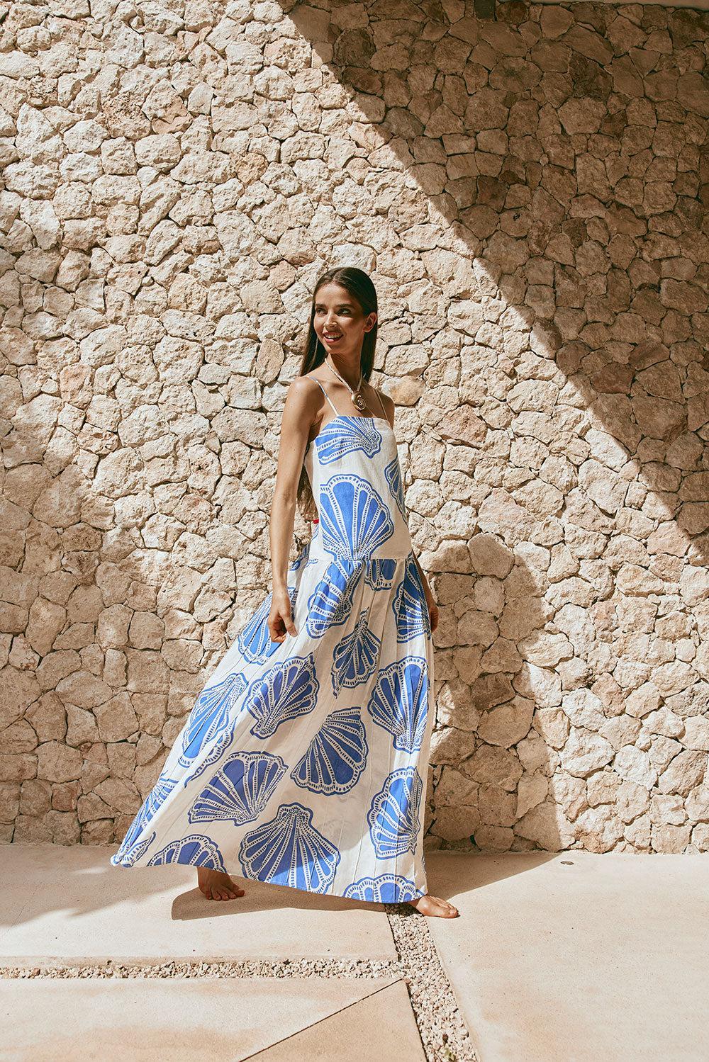 Bette Dress - Seashell Product Image