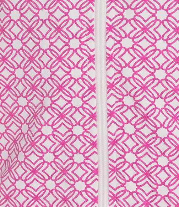 Lilly Pulitzer Regate UPF 50+ Printed Luxetic Stand Collar Long Sleeve Jacket Product Image