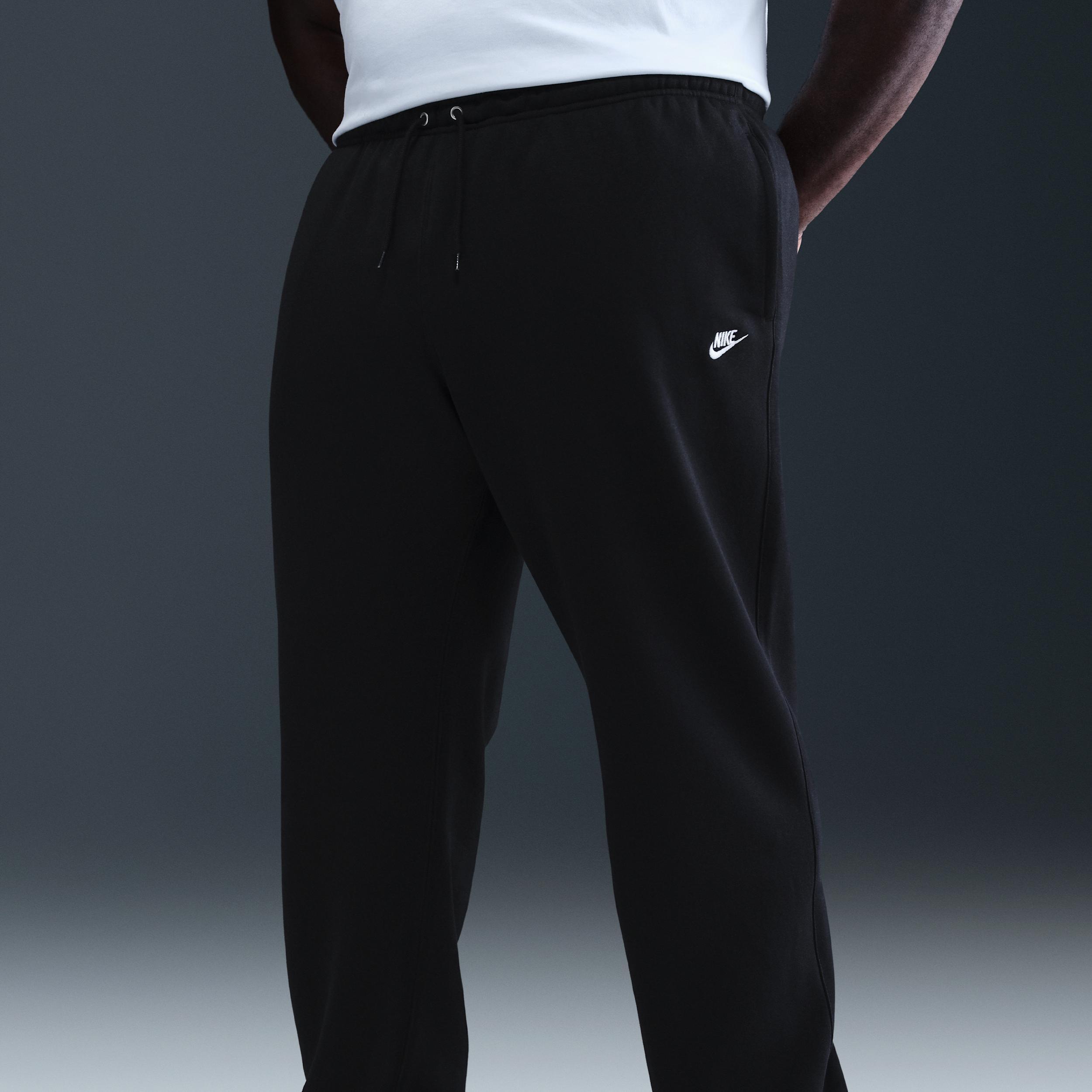 Nike Men's Club Open-Hem Fleece Pants Product Image