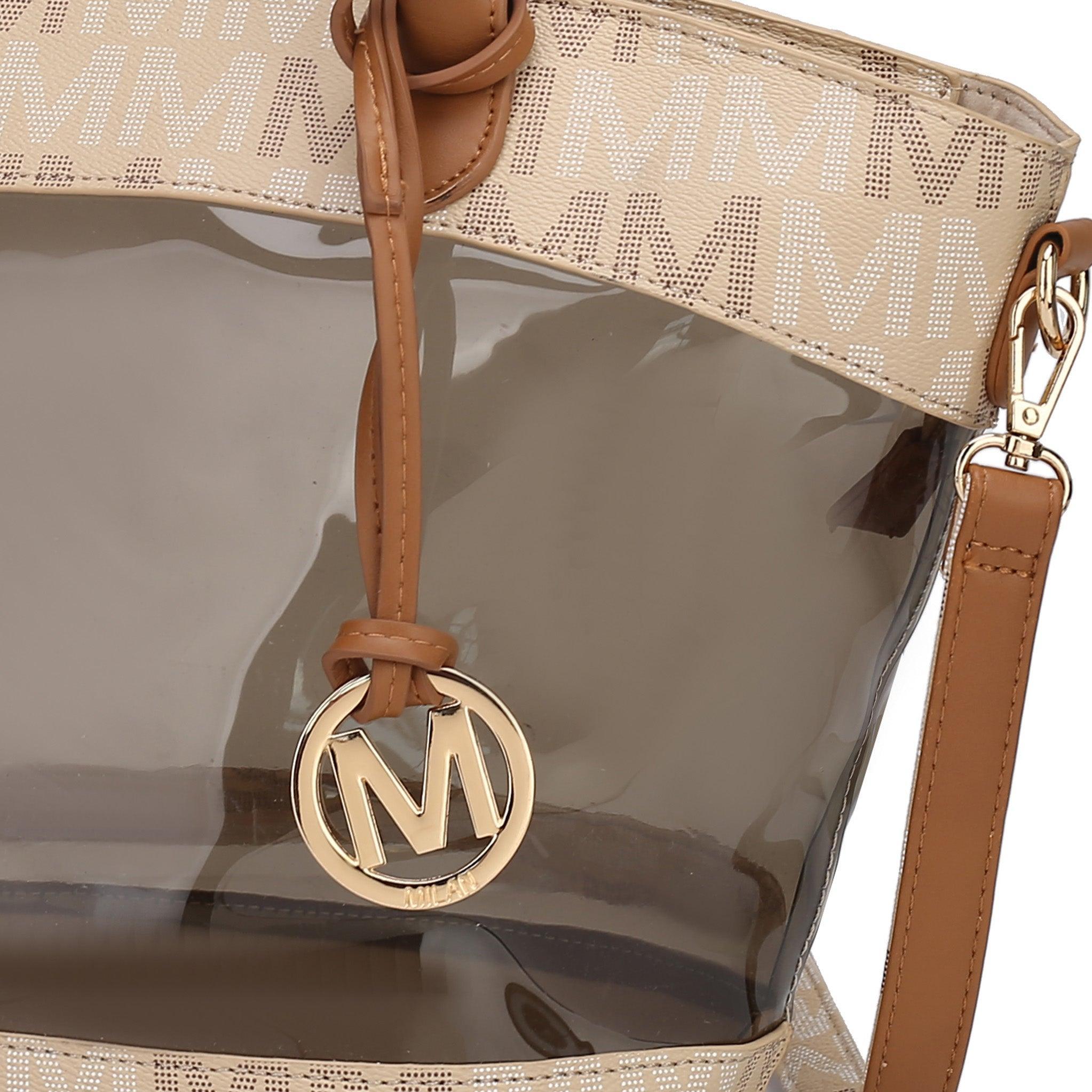 MKF Collection Women's Hattie Signature Tote Bag And Set Female Product Image