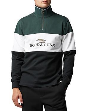 Rodd and Gunn Forester Peak Quarter Zip Sweatshirt Product Image