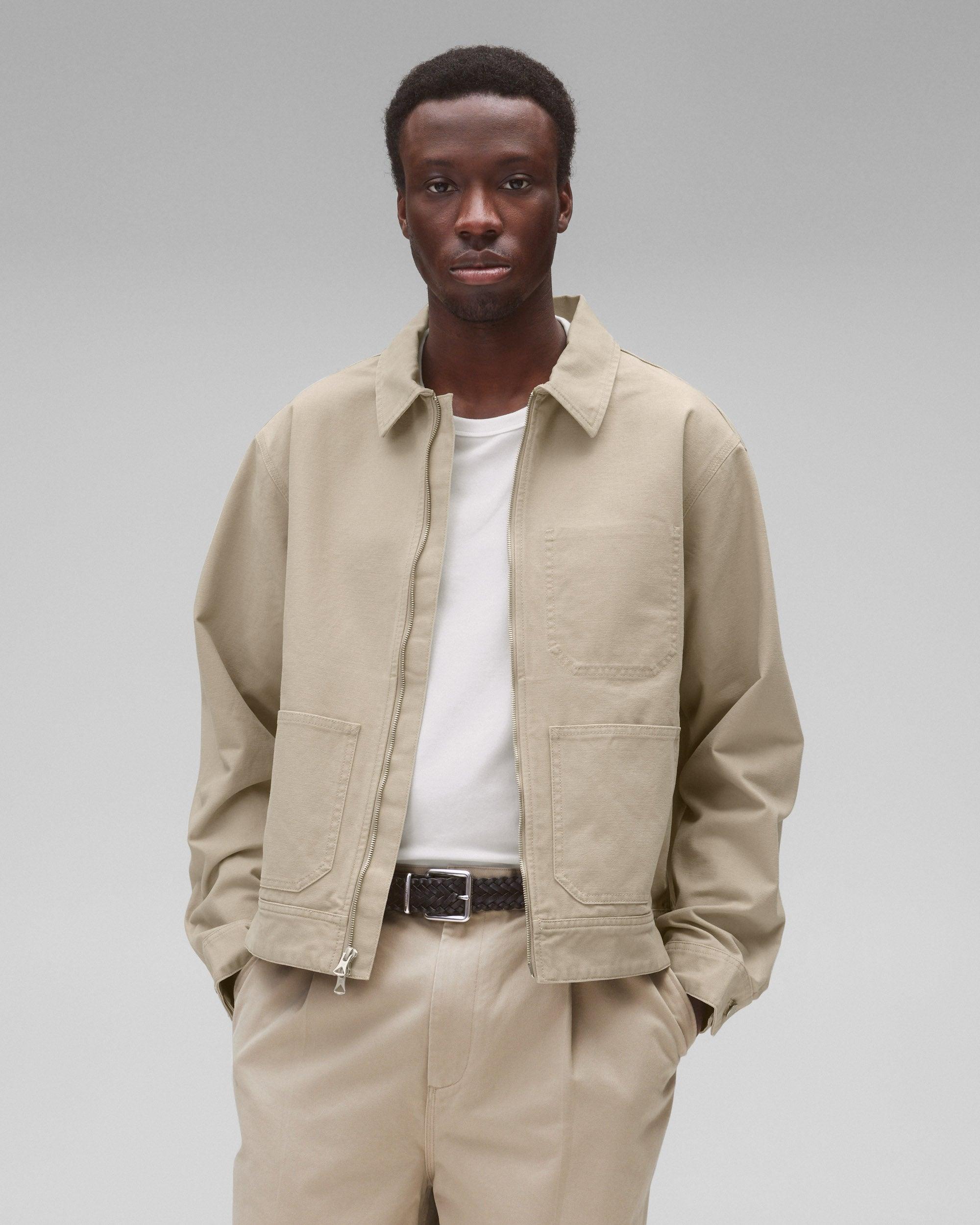 Cotton Canvas Grounds Jacket Male Product Image