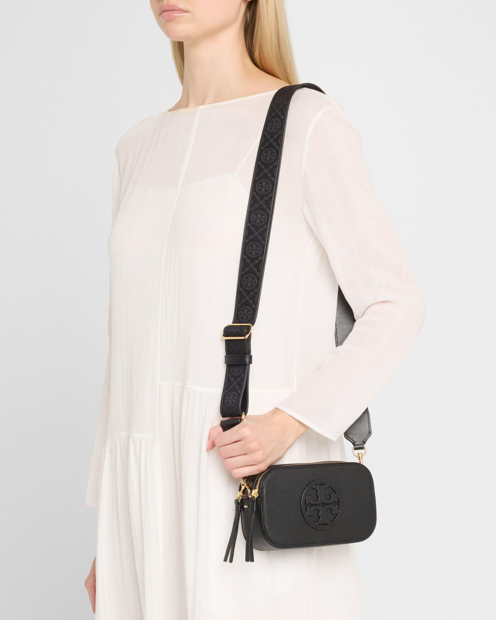Miller Mini Zip Leather Crossbody Bag Product Image