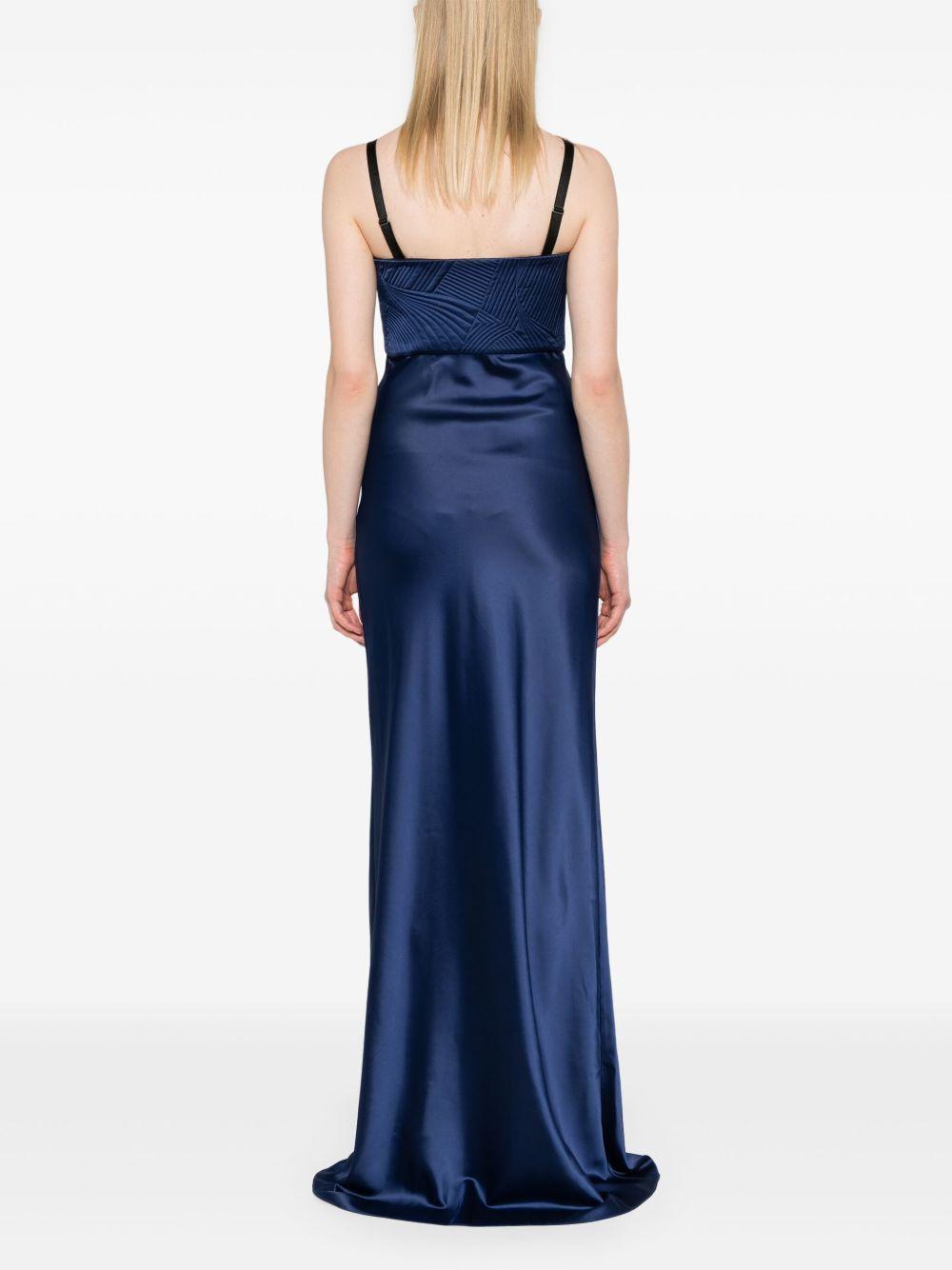 matelassé detailed maxi dress Product Image