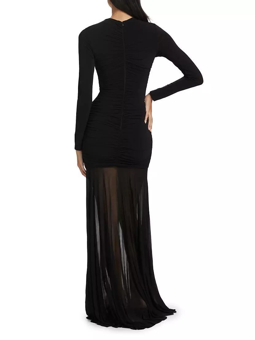 Fawn Ruched Maxi Dress Product Image