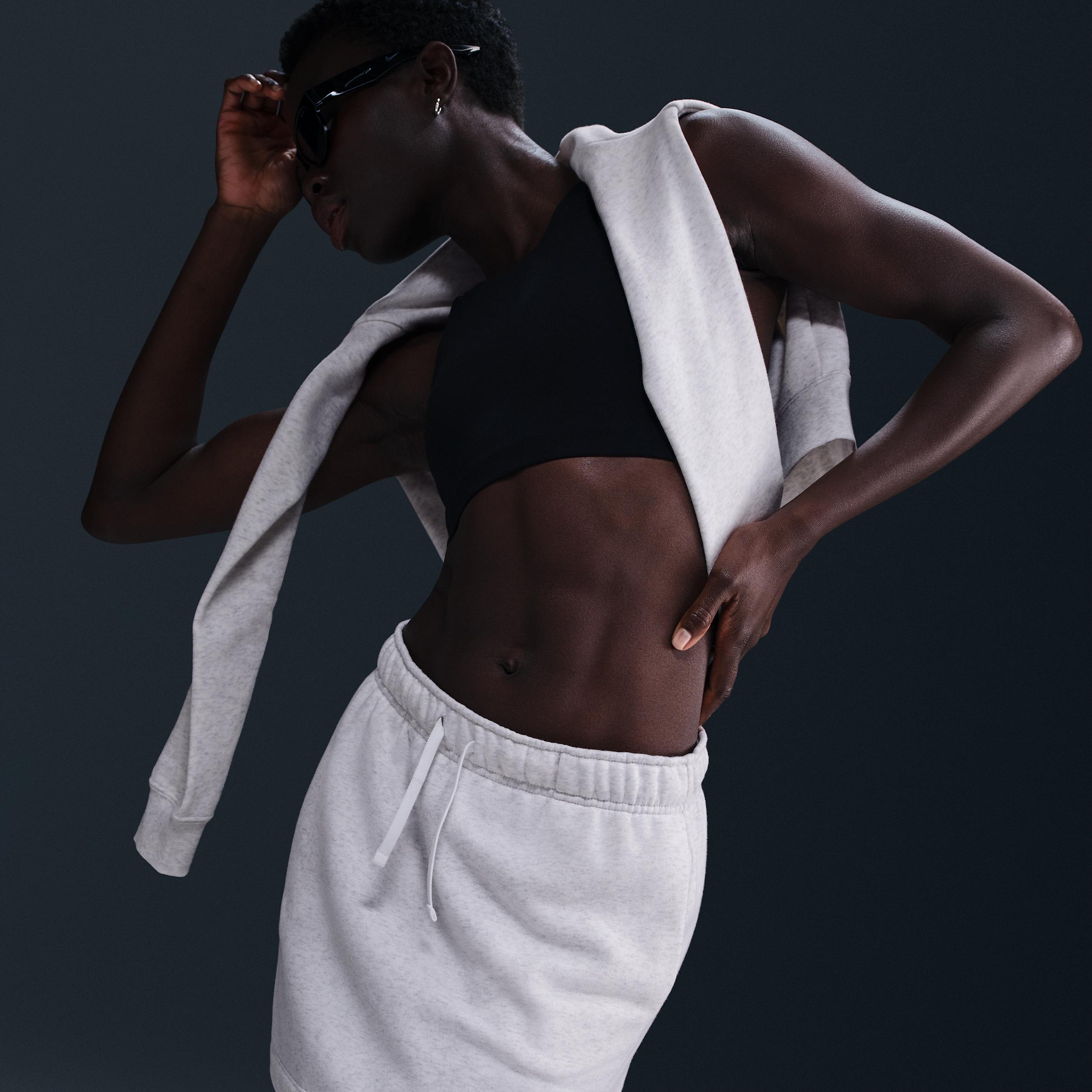 Women's Nike Sportswear Club Fleece Mid-Rise Skirt Product Image