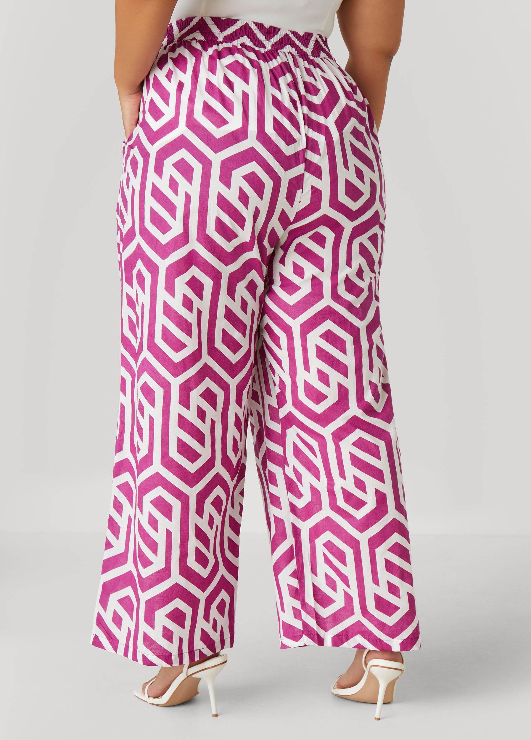 Geo Print Cotton Shirt Product Image