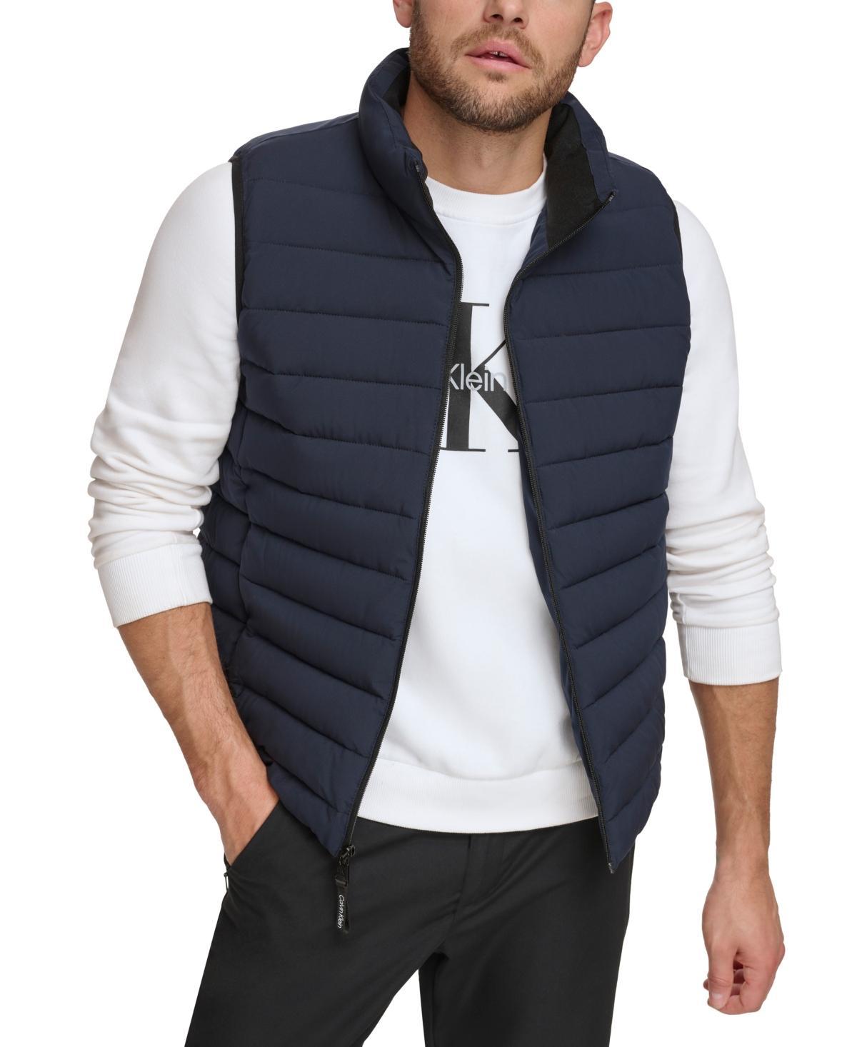 Calvin Klein Mens Stretch Puffer Vest Product Image