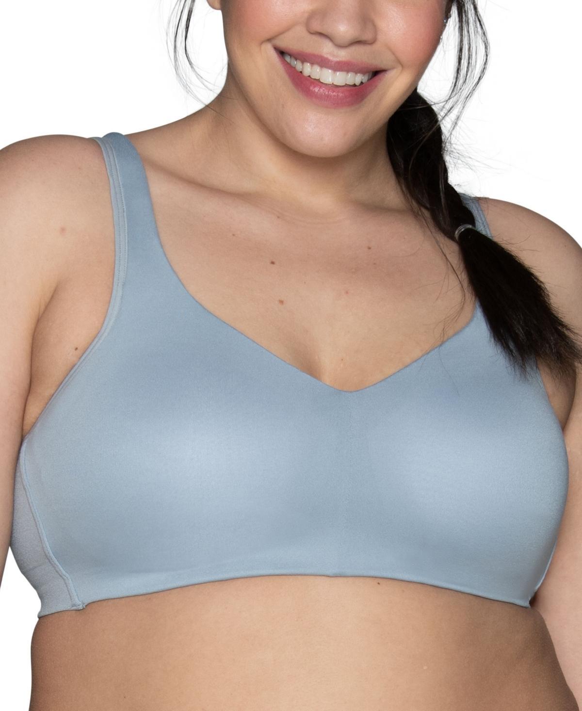 Vanity Fair Lingerie Beyond Comfort Simple Sizing Wireless Bra 72204, Womens Black Black Product Image