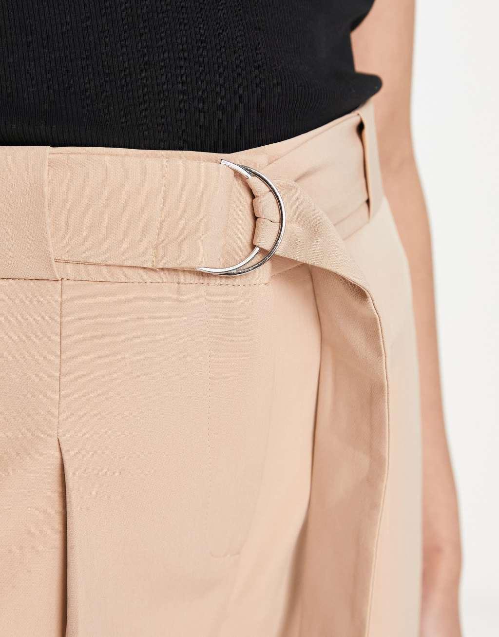 Miss Selfridge d-ring belt baggy pants Product Image