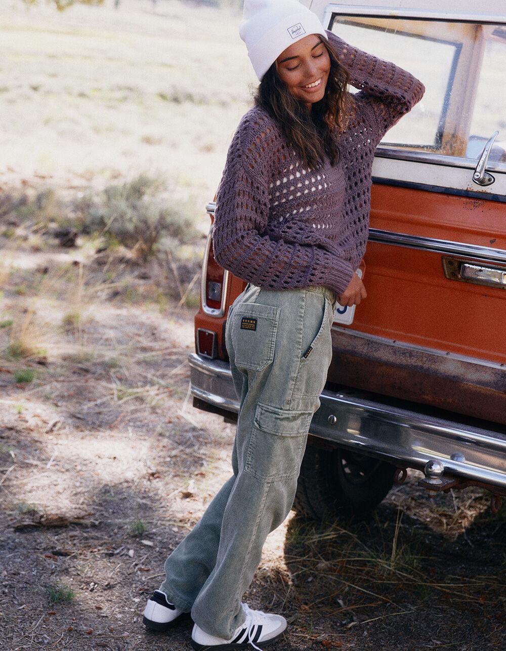 FIVESTAR GENERAL CO. Corduroy Womens Carpenter Pants Product Image