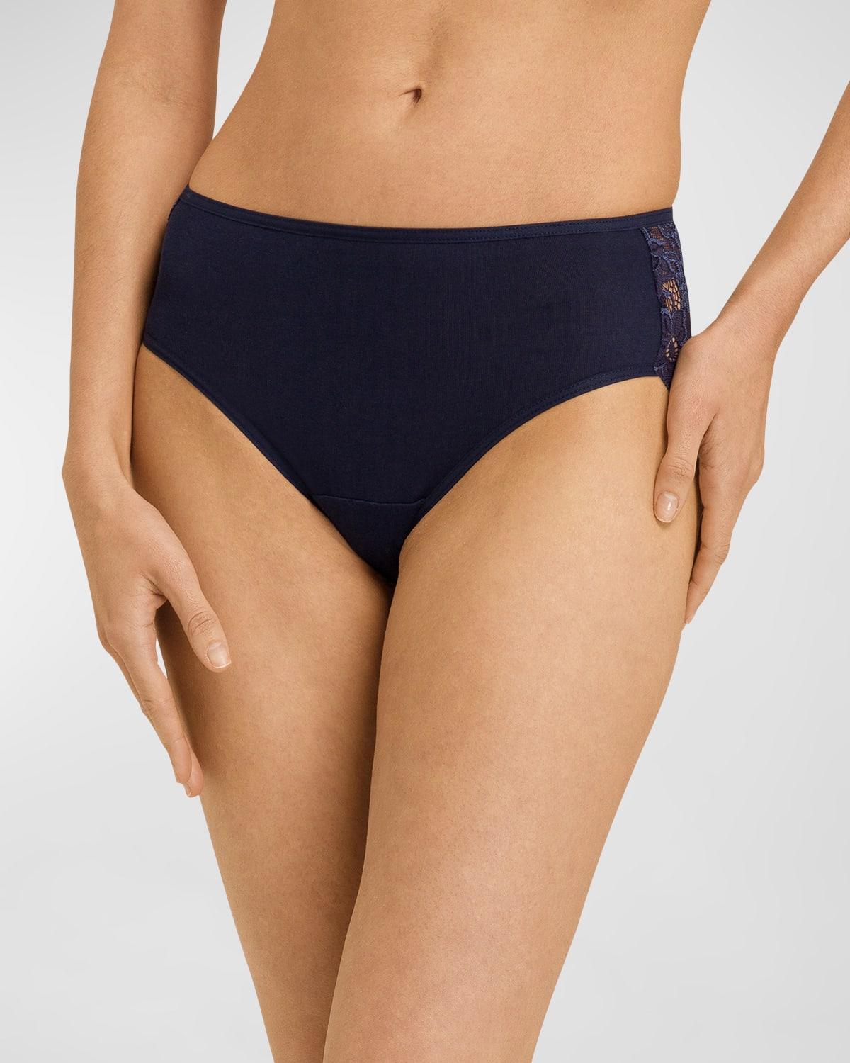 Womens Luxury Moments Lace-Back Hi-Cut Brief Product Image