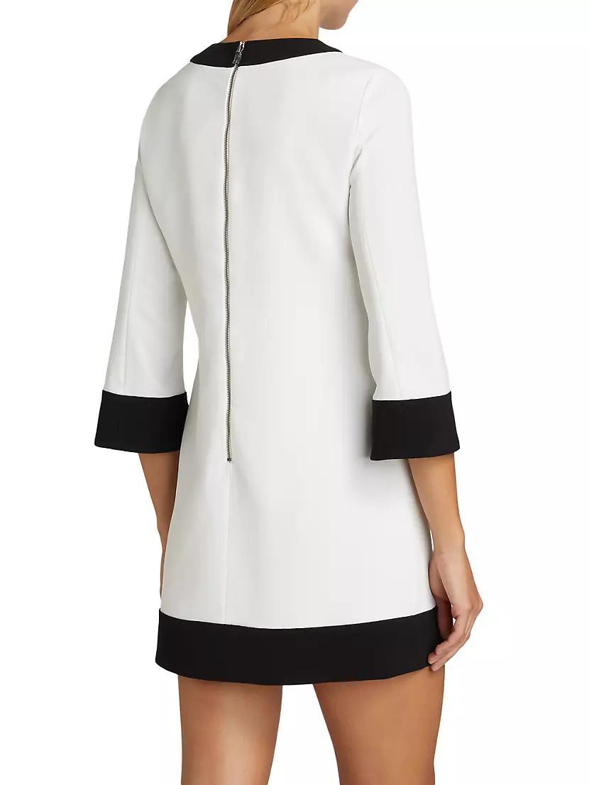 Eleonora Two-Tone Minidress Product Image