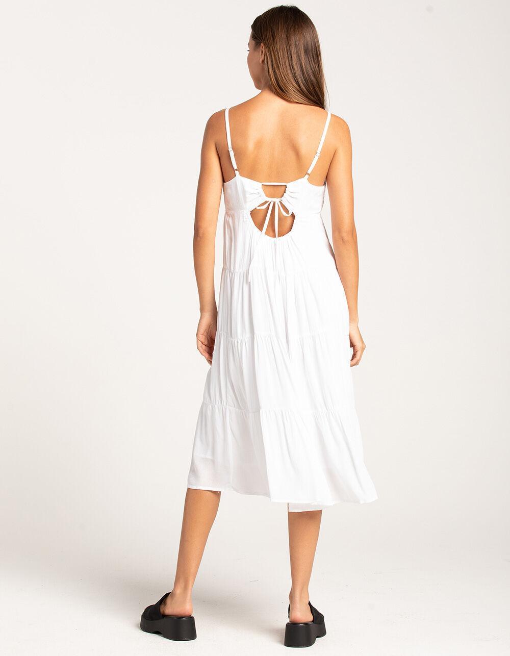 RSQ Womens Solid Tier Midi Dress Product Image