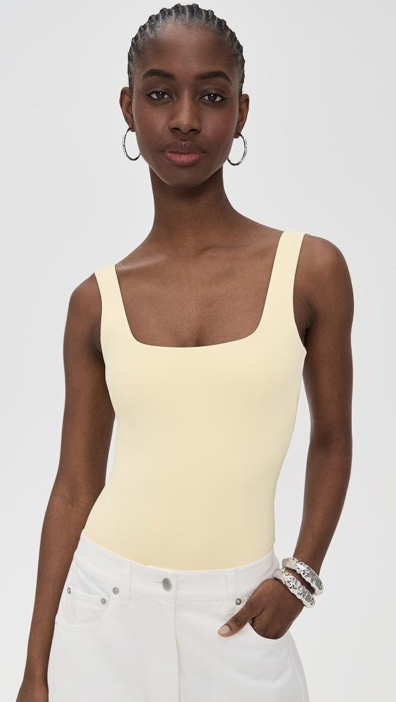 Good American Scuba Modern Tank Thong Bodysuit | Shopbop Product Image