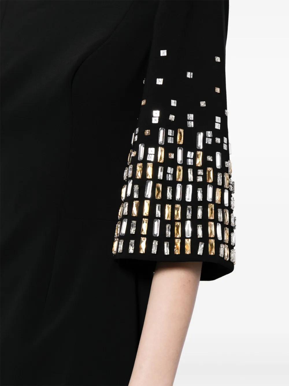 Highball Queen crystal-embellished midi dress Product Image