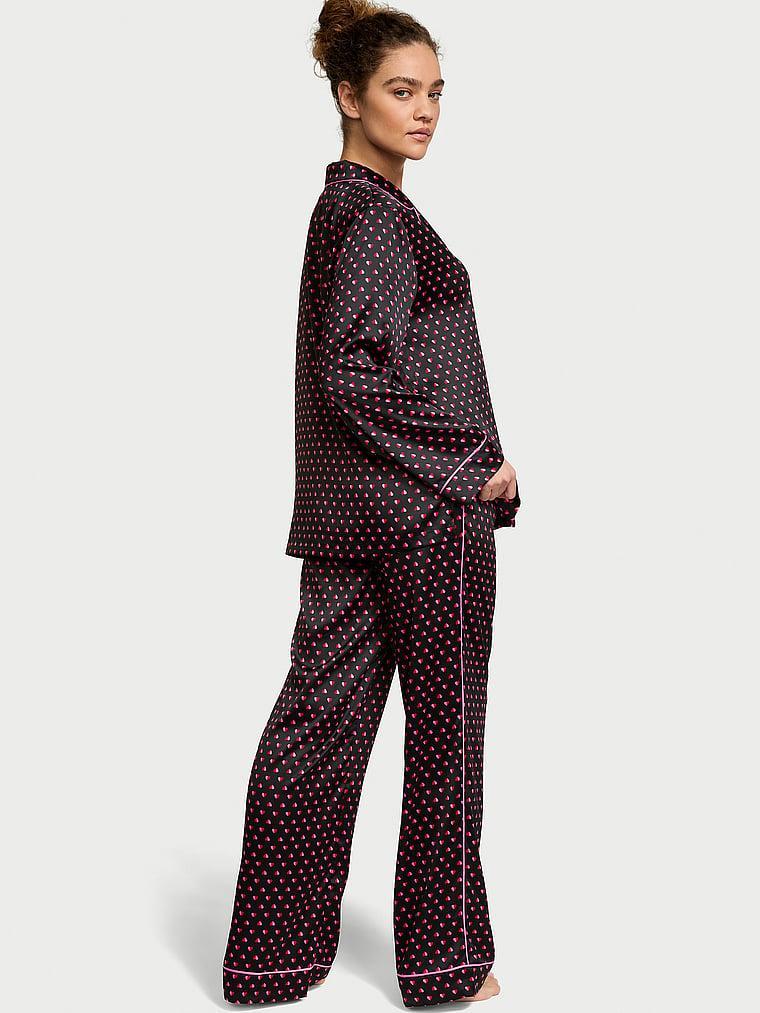 Satin Long Pajama Set Product Image