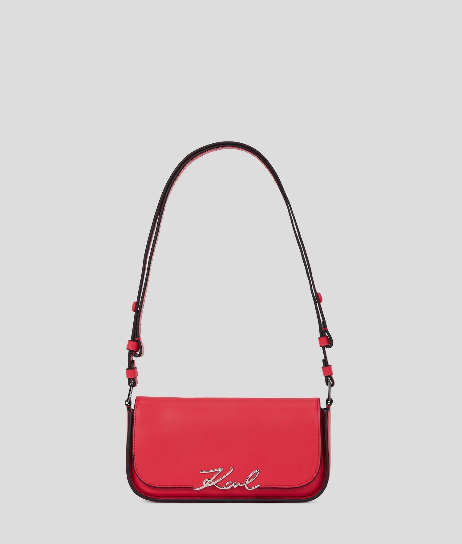 K/SIGNATURE TWO-WAY CROSSBODY BAG Product Image