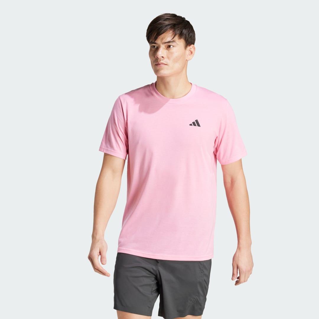 Men's adidas Train Essentials Feelready Training Tee, Size: Medium, Dark Blue Product Image