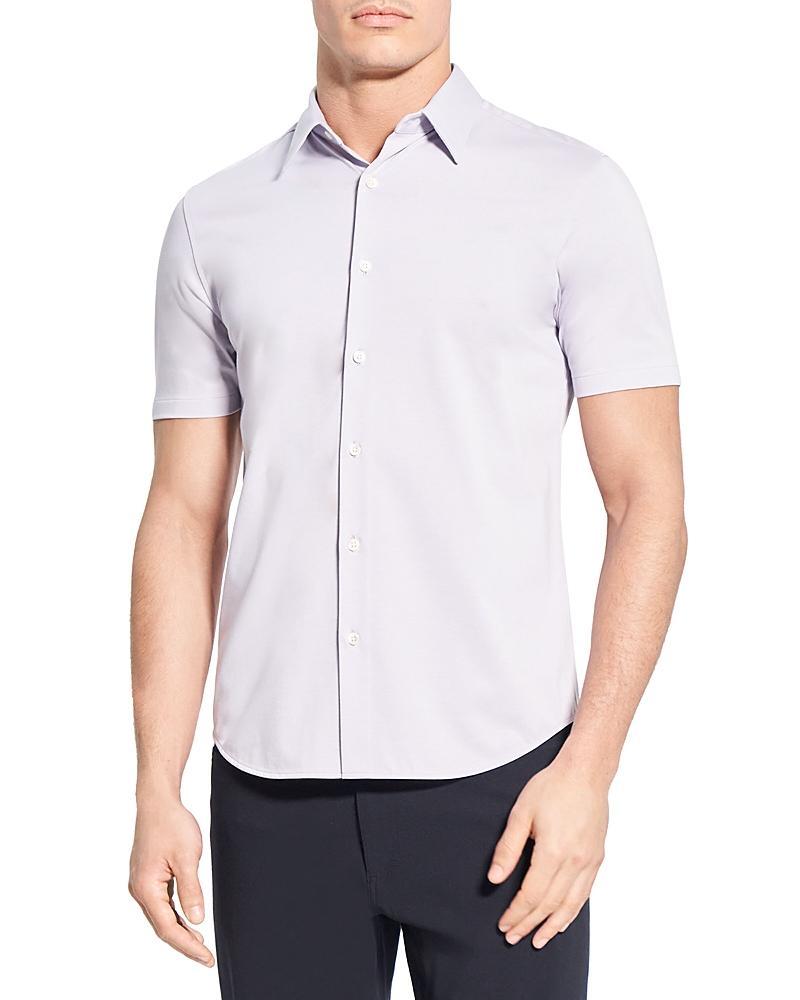 Mens Irving Short Sleeve Shirt in Structure Knit Product Image