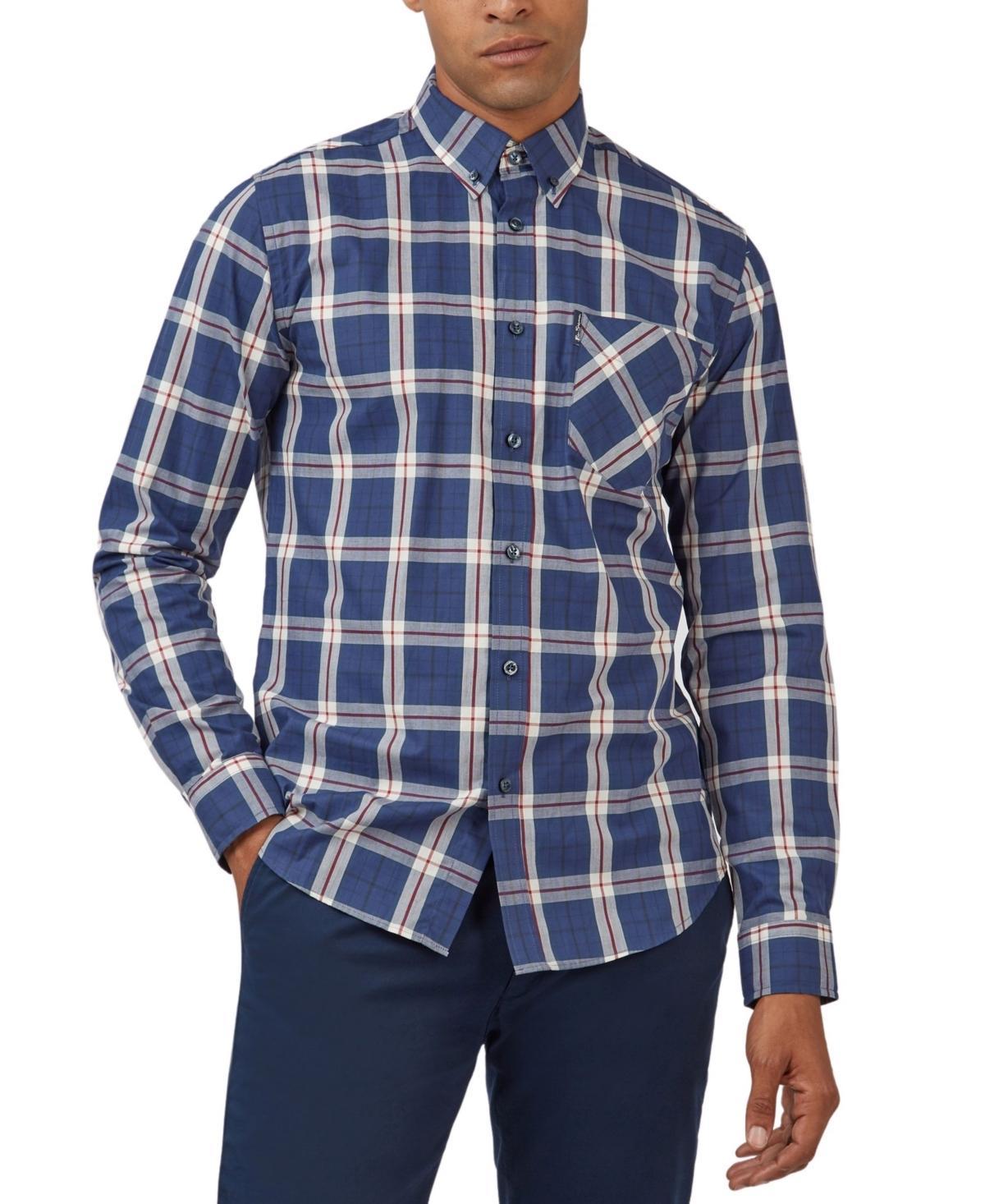 Ben Sherman Mens Classic Check-Print Shirt Product Image