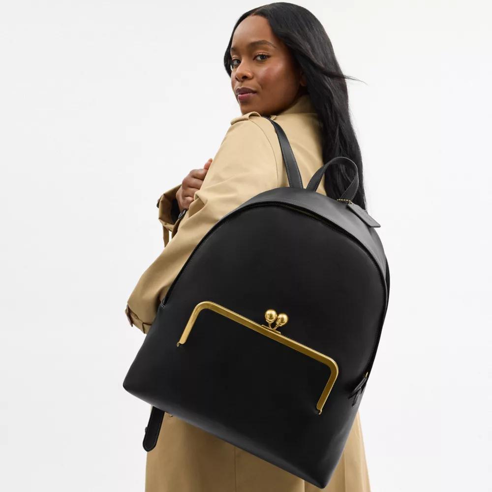 Kisslock Frame Backpack Product Image