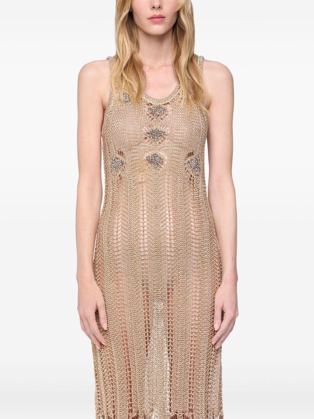 crochet midi dress Product Image