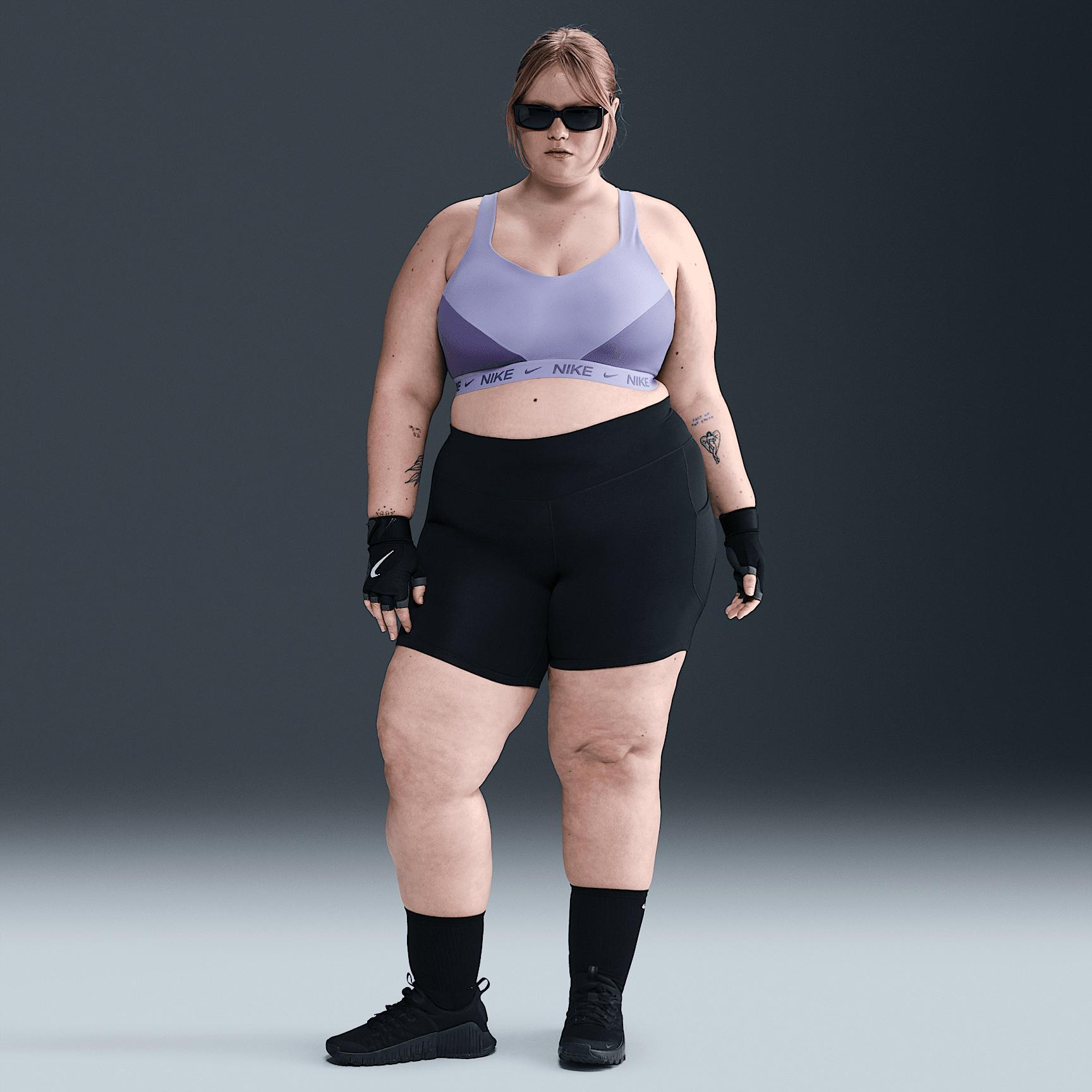 Nike Indy High Support Women's Padded Adjustable Sports Bra (Plus Size) Product Image