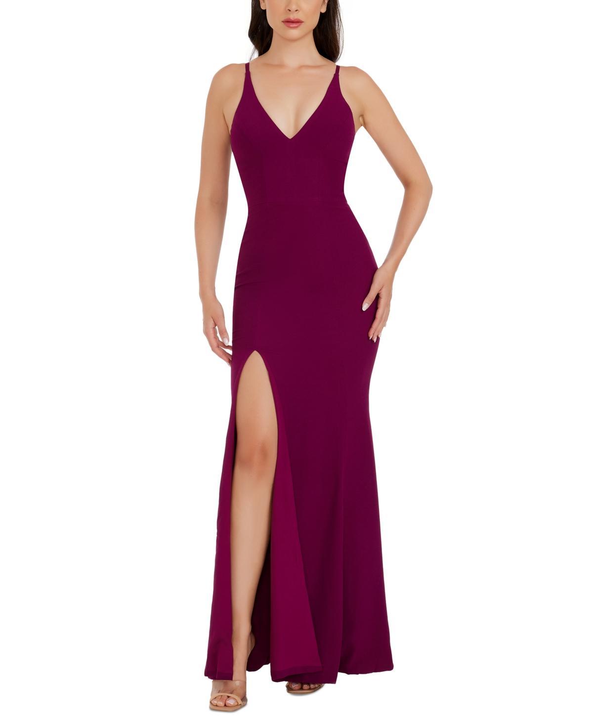 Womens Iris Sleeveless Mermaid Gown Product Image