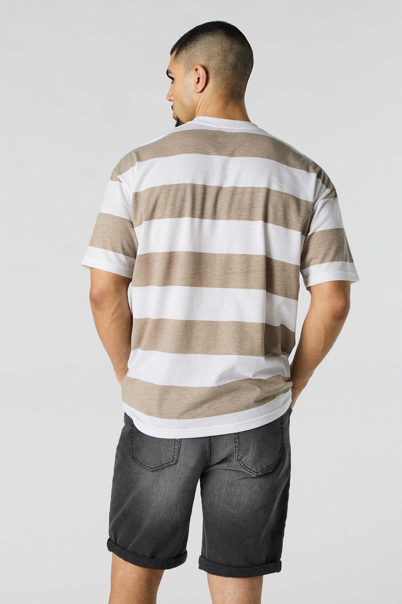 Stretch Denim Rolled Hem Short Male Product Image