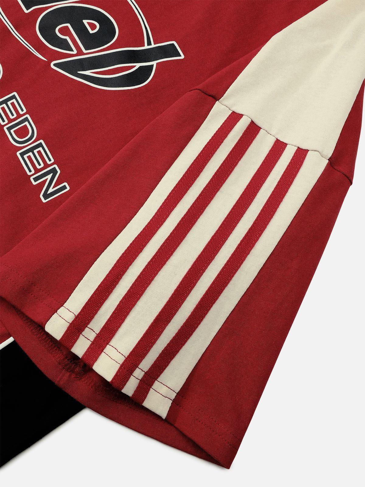 Aelfric Eden Color Block Speedway Tee Product Image