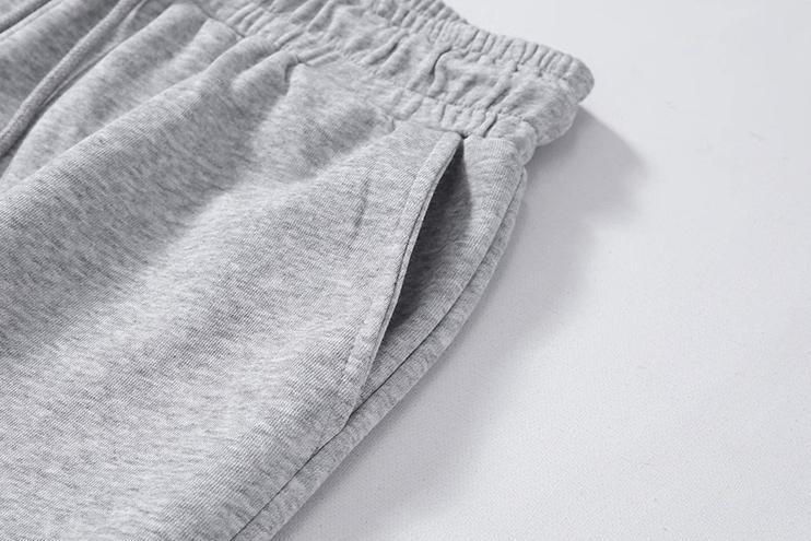 RT No. 11517 GRAY WIDE STRAIGHT SWEATPANTS Product Image