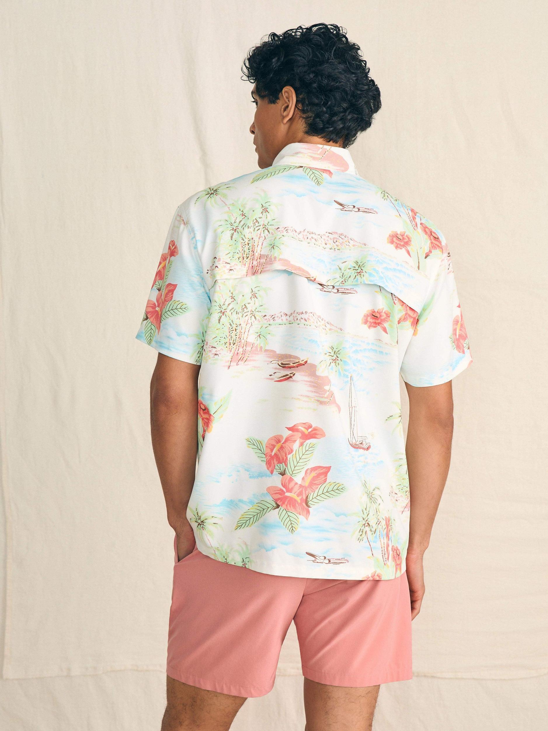 Shorelite Short-Sleeve Tech Shirt - Tropical Breeze Male Product Image