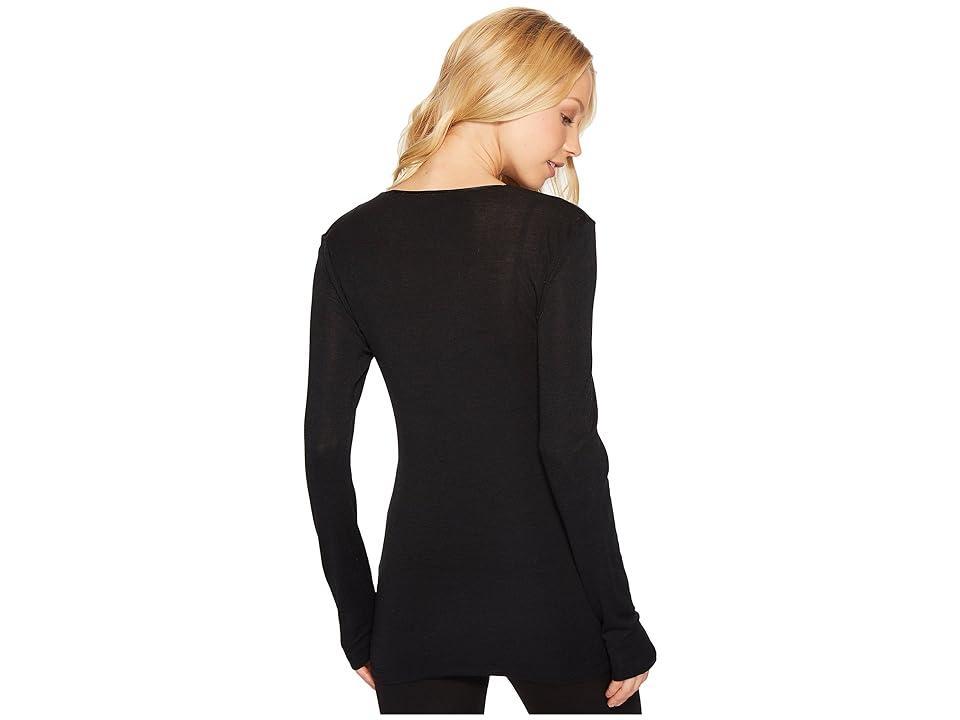 Wool & Silk Blend V-Neck Top Product Image