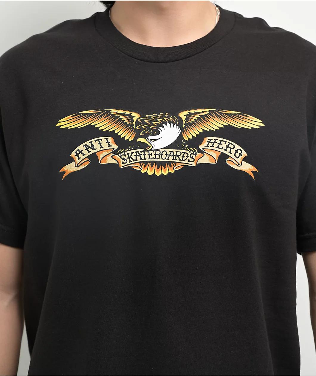 Anti-Hero Lil Eagle Black T-Shirt Product Image