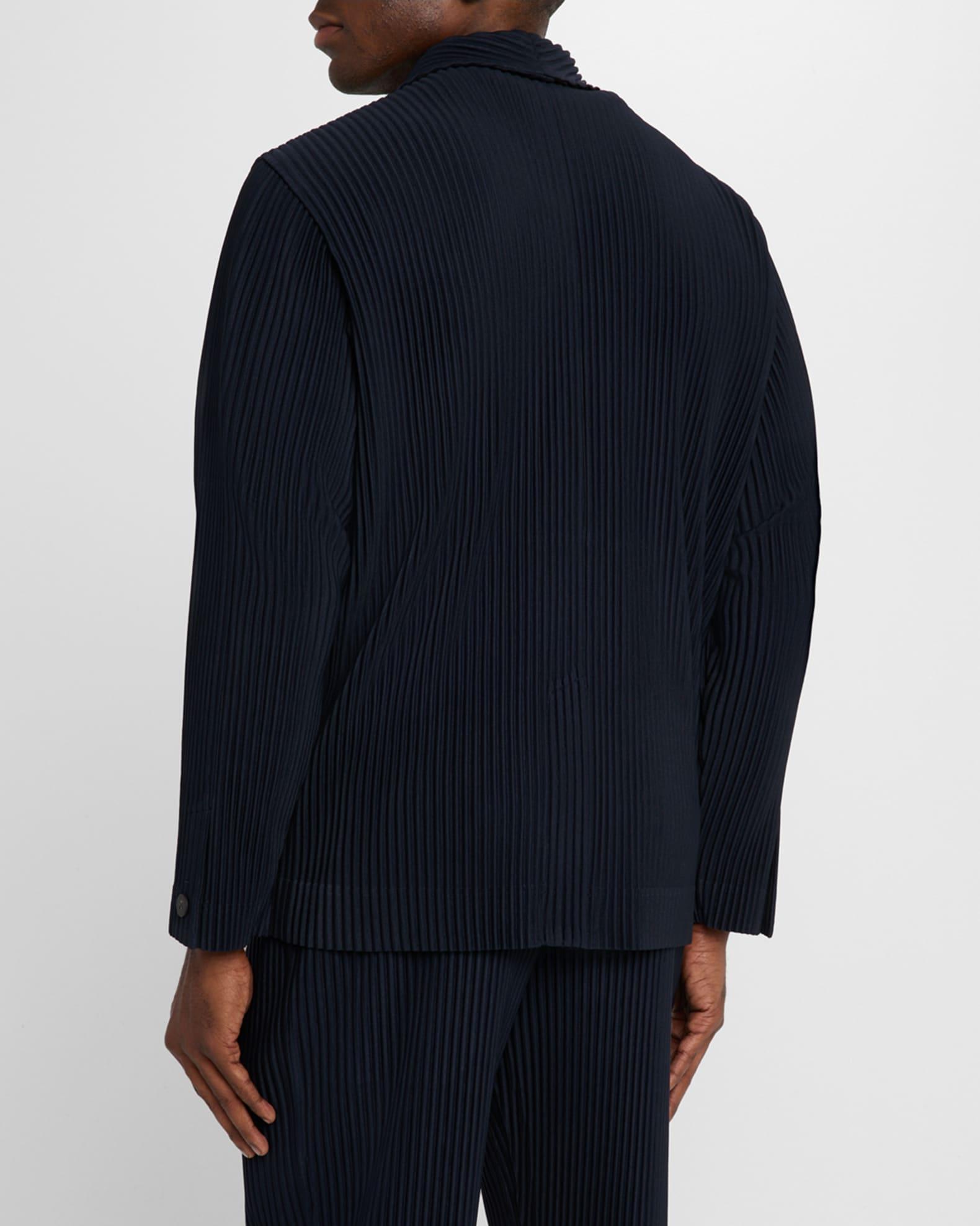 Men's Pleated Single-Breasted Sport Coat Product Image