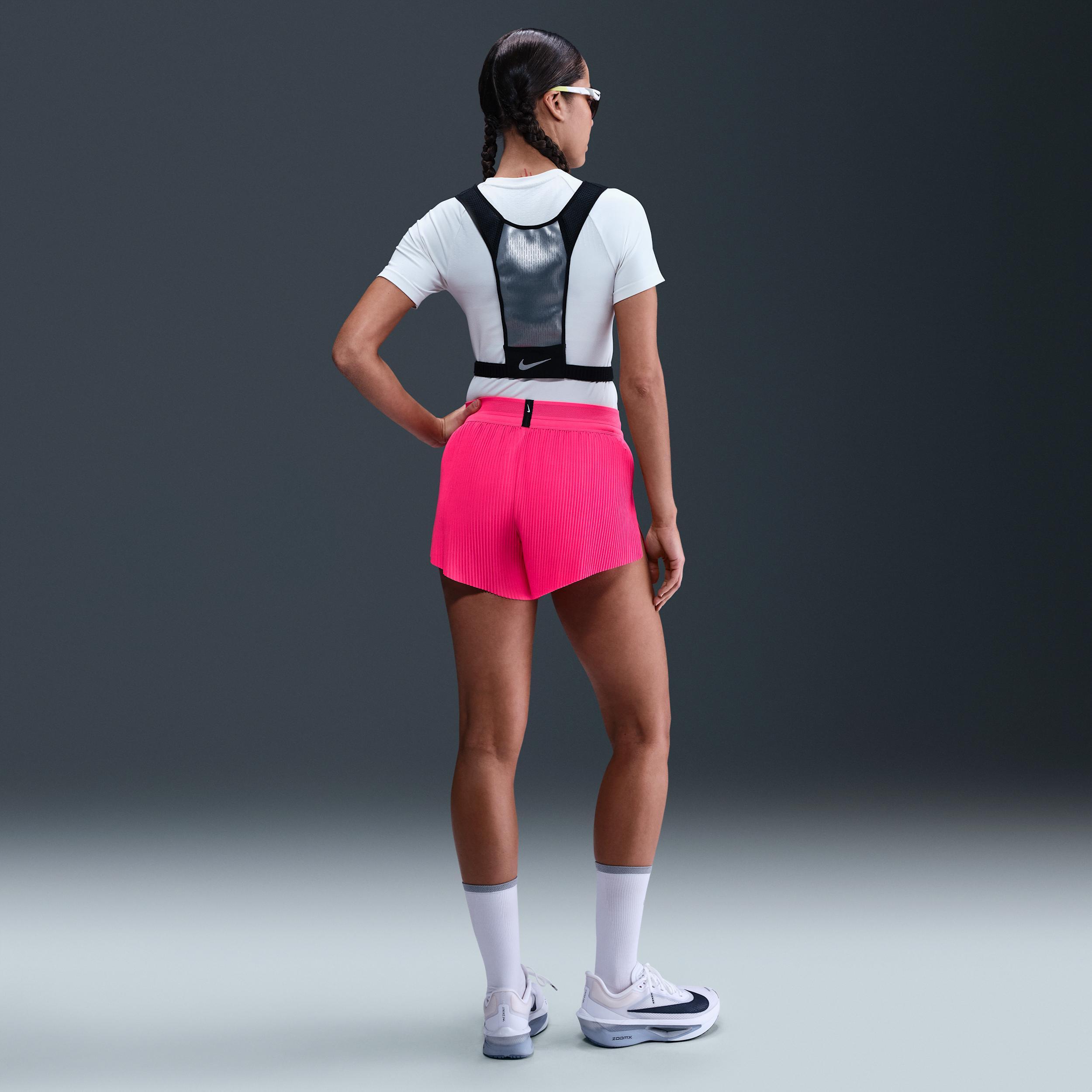 Nike Women's AeroSwift Dri-FIT ADV Mid-Rise 3" Brief-Lined Running Shorts Product Image